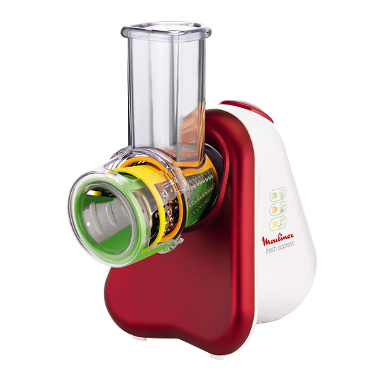 Moulinex fresh express Gebrauchsanleitung