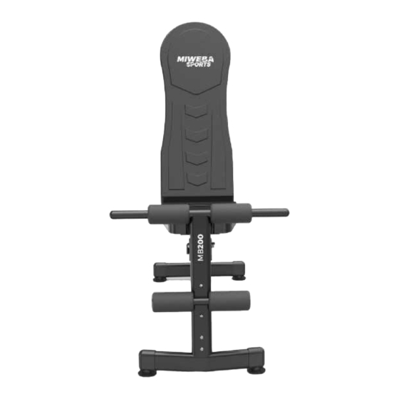 MIWEBA SPORTS MB200 Original Bedienungsanleitung