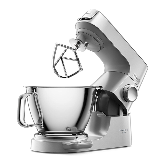 Kenwood Titanium Chef Baker XL KVC85 Bedienungsanleitungen
