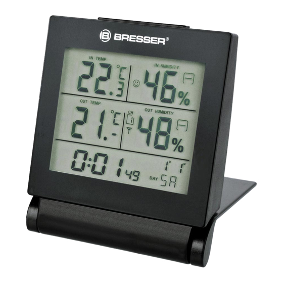 Bresser 70-00002MyTime Travel Bedienungsanleitung