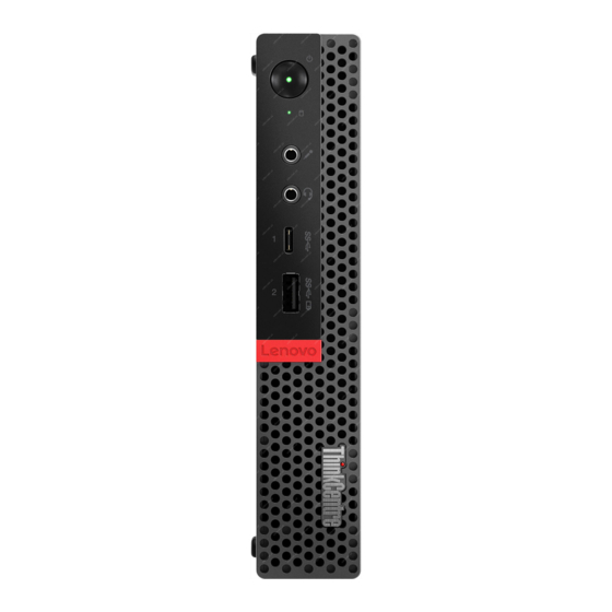 Lenovo Thinkcentre M920x Benutzerhandbuch