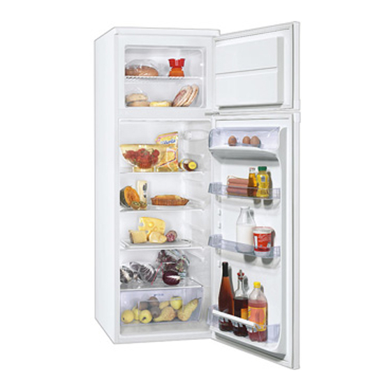 Zanussi ZRT627W Benutzerinformation