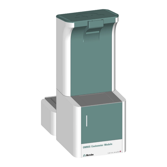 Metrohm OMNIS Produkthandbuch