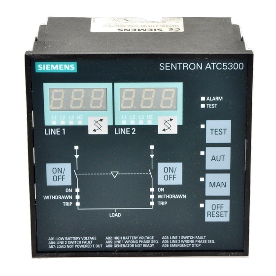Siemens ATC5300 Gerätehandbuch