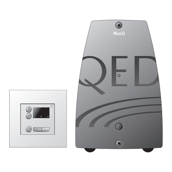 QED MusiQ is Bedienungsanleitung