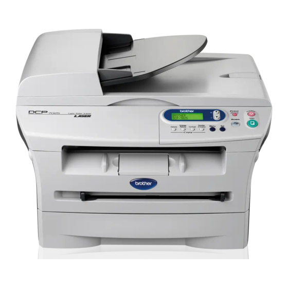 Brother DCP-7025 Installationsanleitung