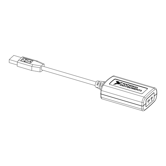 National Instruments NI USB-TC01 Bedienungsanleitung