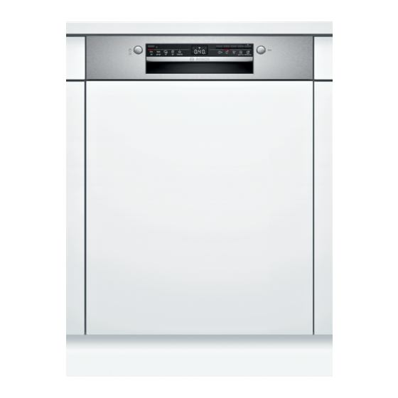Bosch SMI4HCW48H Gebrauchsanleitung