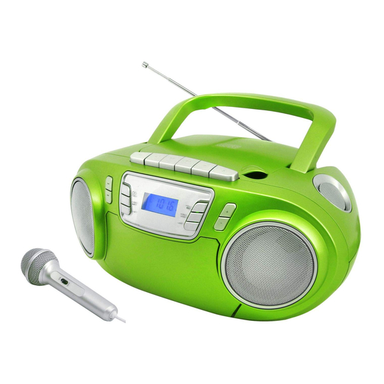 SOUNDMASTER SCD5800 Bedienungsanleitung