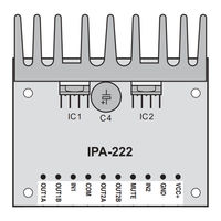 Monacor IPA-222 Anleitung