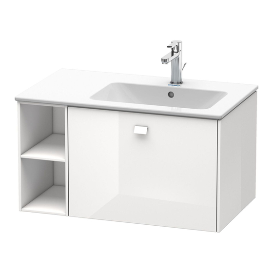 Duravit Brioso BR 4014 Montageanleitung