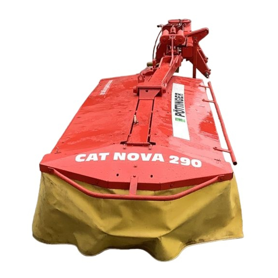 Pottinger CAT NOVA 290 Betriebsanleitung