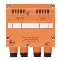 Ifm Electronic ASinterface AC2035 Montageanleitung