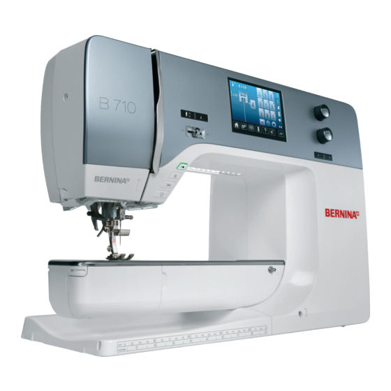 Bernina B710 Bedienungsanleitung