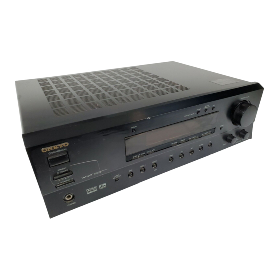 Onkyo TX-DS494 Bedienungsanleitung