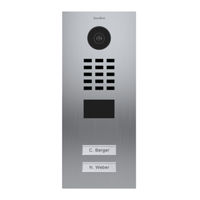 DoorBird D2106V Installationsanleitung