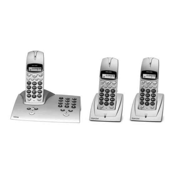 Topcom Butler 2920 Gebrauchsanweisung