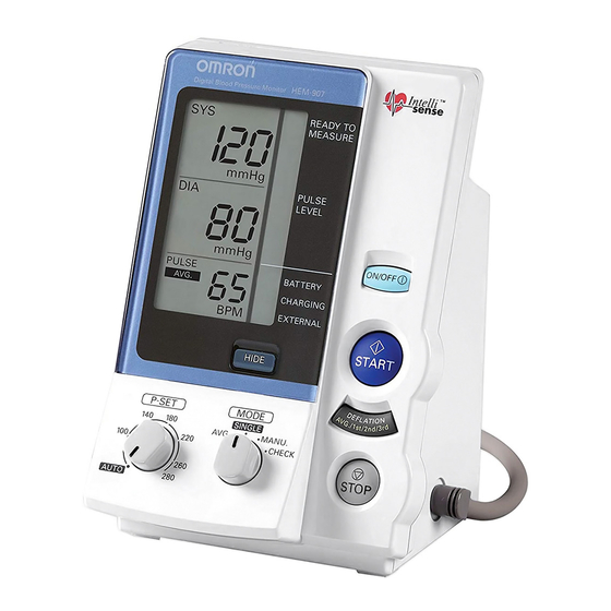 Omron HEM-907 Gebrauchsanweisung
