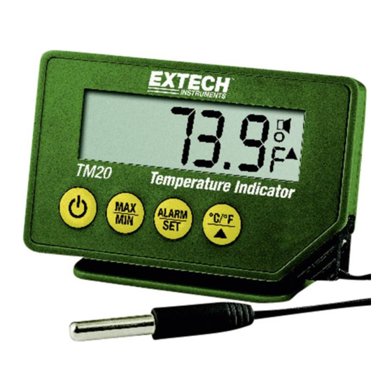 Extech Instruments TM25 Benutzerhandbuch