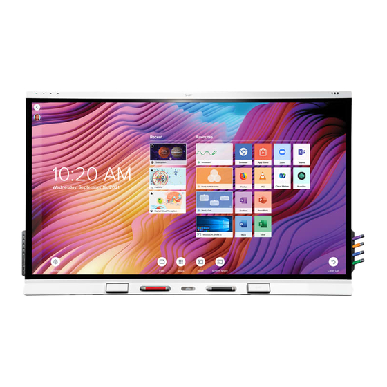 SMART Board 6000S Serie Benutzerhandbuch
