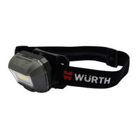 Würth ERGOPOWER SENSOR 3W LED Originalbetriebsanleitung