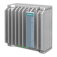 Siemens SENTRON 7KN POWERCENTER 3000 Gerätehandbuch