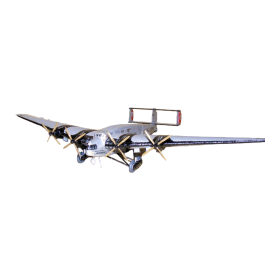 REVELL Junkers G 38 Handbücher