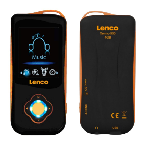 LENCO Xemio-550 Benutzerhandbuch