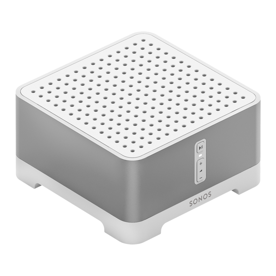 Sonos CONNECT Produkthandbuch