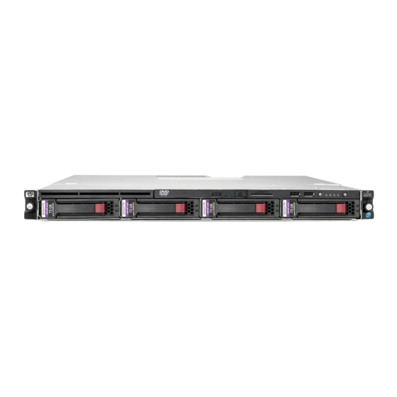HP ProLiant DL165 G7 Installationsanleitungen