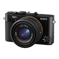 Sony Cyber-shot DSC-RX1RM2 Hinweise Zur Bedienung