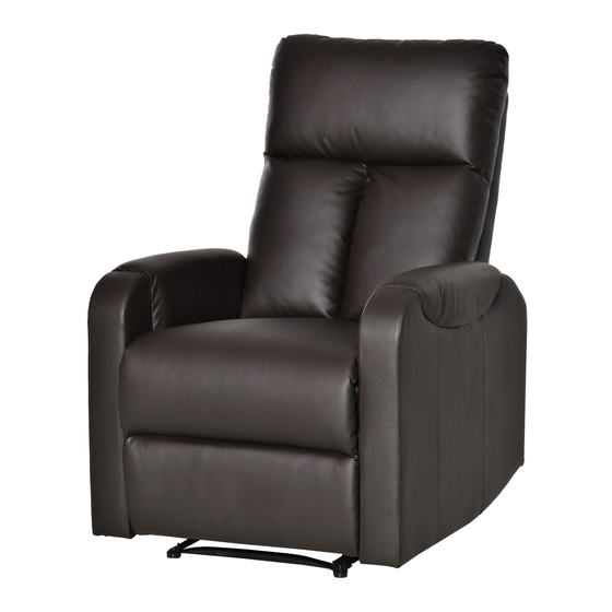 HOMCOM Marron 700-064 Montageanleitung
