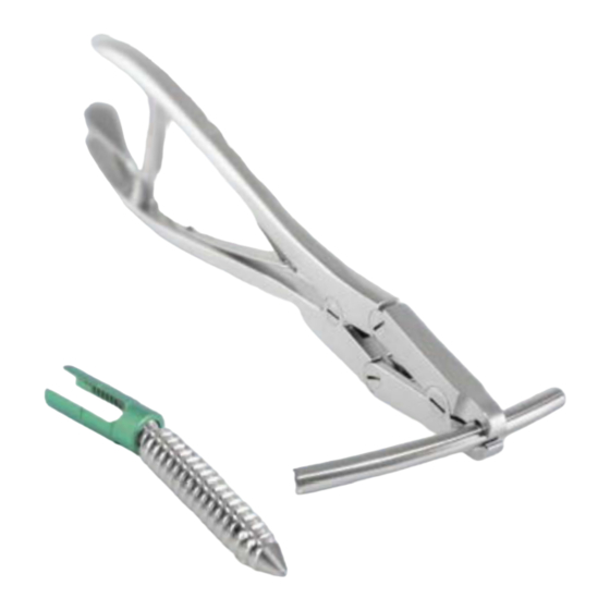 B. Braun Aesculap Spine FW285R Gebrauchsanweisung