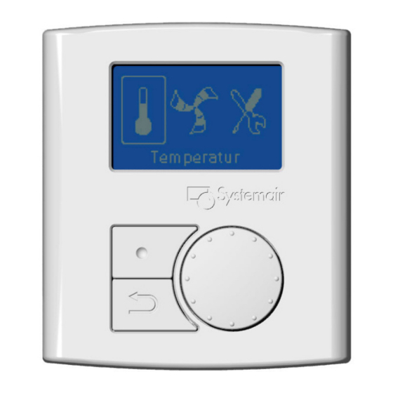 SystemAir Villavent CD Konfiguration