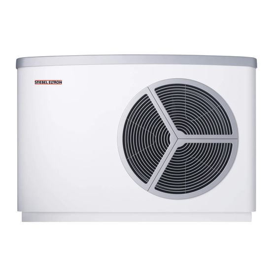 STIEBEL ELTRON WPL 25 Bedienung Und Installation