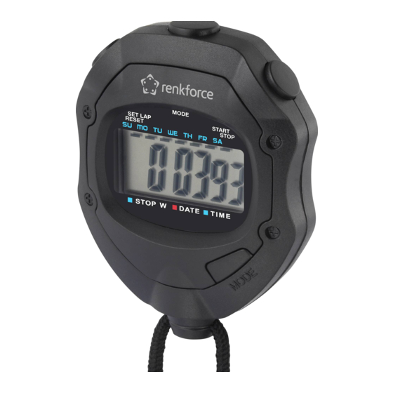 Renkforce RF-SW-110 Bedienungsanleitung