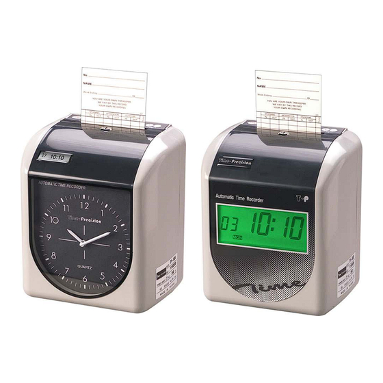 A.B. Zeitsysteme TP-100A Bedienungsanleitung