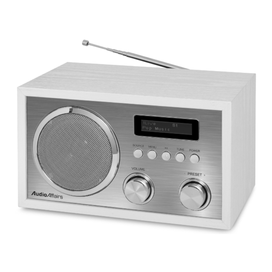 AudioAffairs NRD 010 Bedienungsanleitung