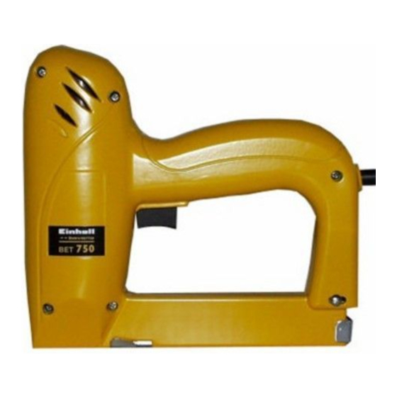EINHELL BET 750 Bedienungsanleitung
