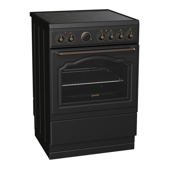 Gorenje Classico EC67CLB Gebrauchsanweisung