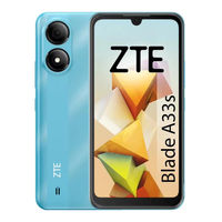 ZTE Blade A33S Kurzanleitung