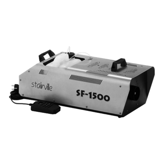 thomann STAIRVILLE SF-1500 Handbücher