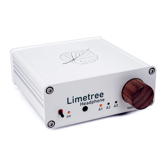 Lindemann LIMETREE Headphone Bedienungsanleitung