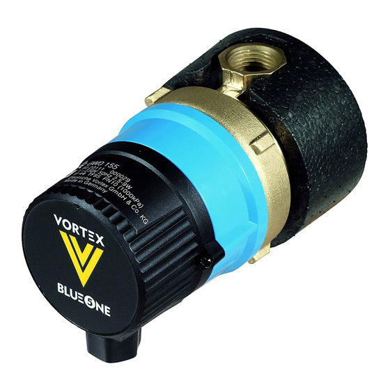 Vortex Blue One BWO 155 Originalbetriebsanleitung