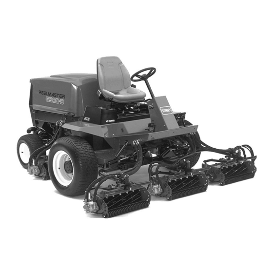 Toro REELMASTER 6500-D Handbücher