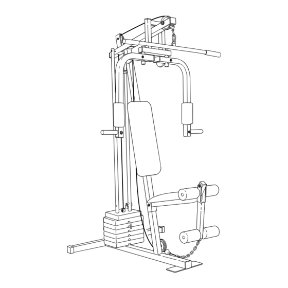 Weider 8507 Bedienungsanleitung
