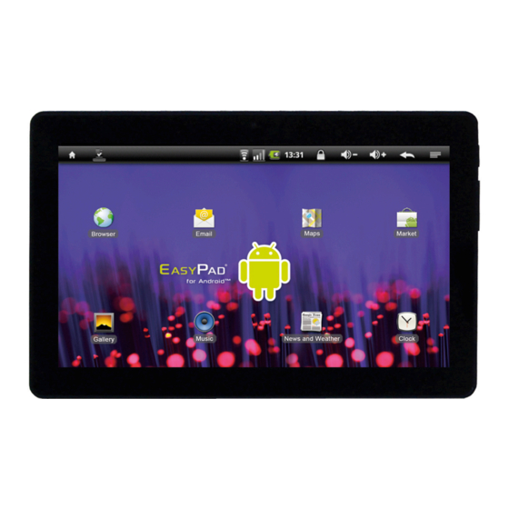 Easypix EasyPad 710 Benutzerhandbuch