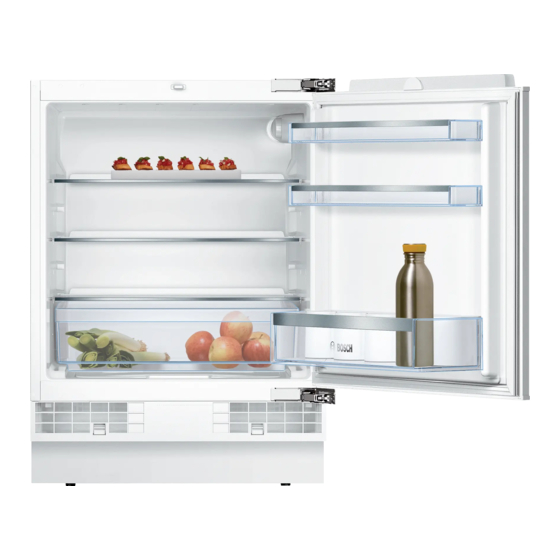 Bosch KUR Serie Gebrauchsanleitung