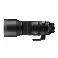 Sigma 150-600mm f5-6.3 DG OS HSM C Bedienungsanleitung