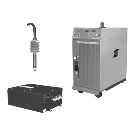 ESAB Plasmarc PT-24 Installations- Betriebs Und Wartungshandbuch